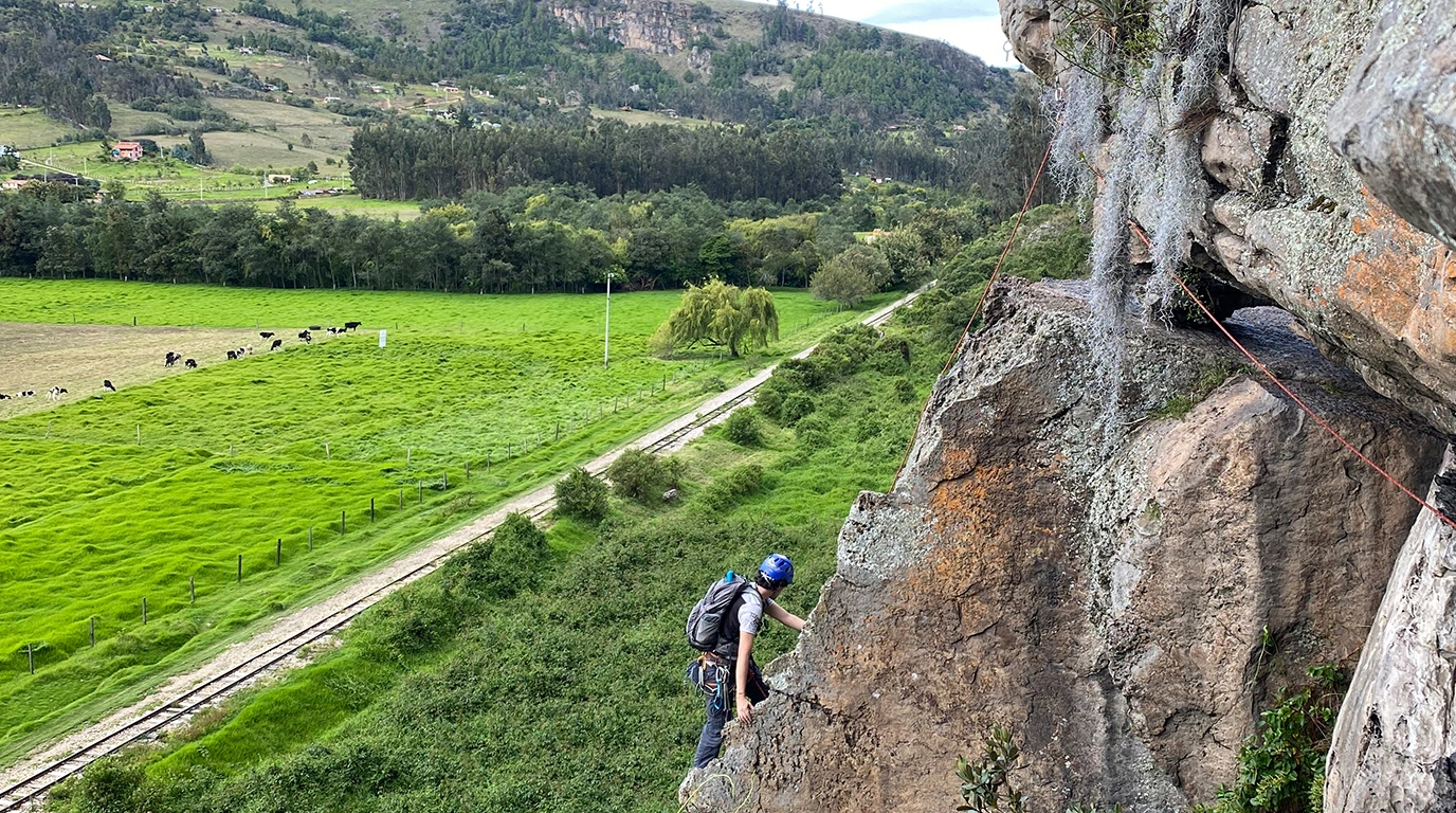 Primera salida en Suesca
